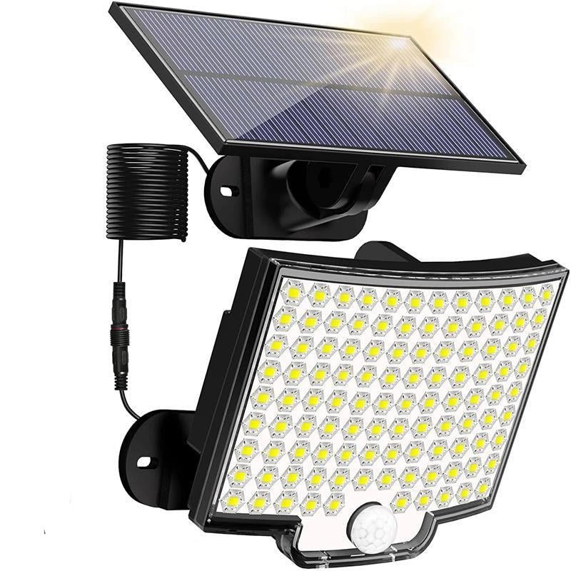 106 LED Solar Outdoor Light With Motion Sensor - TRENDVYO