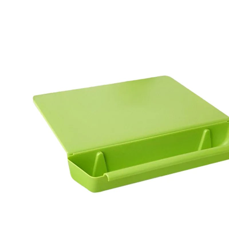 2 in 1 Cutting Board with Container Tray - TRENDVYO