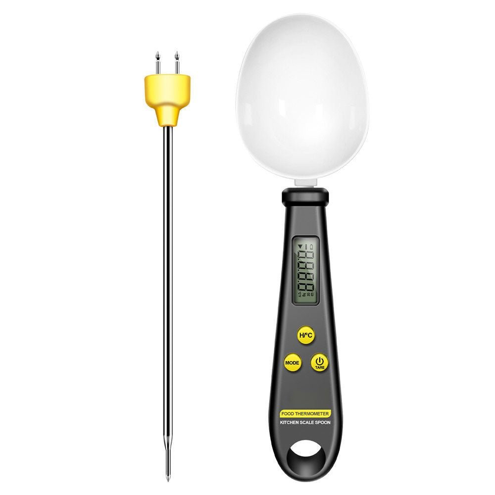 2-in-1 Digital Mini Spoon Scale & Food Thermometer - TRENDVYO