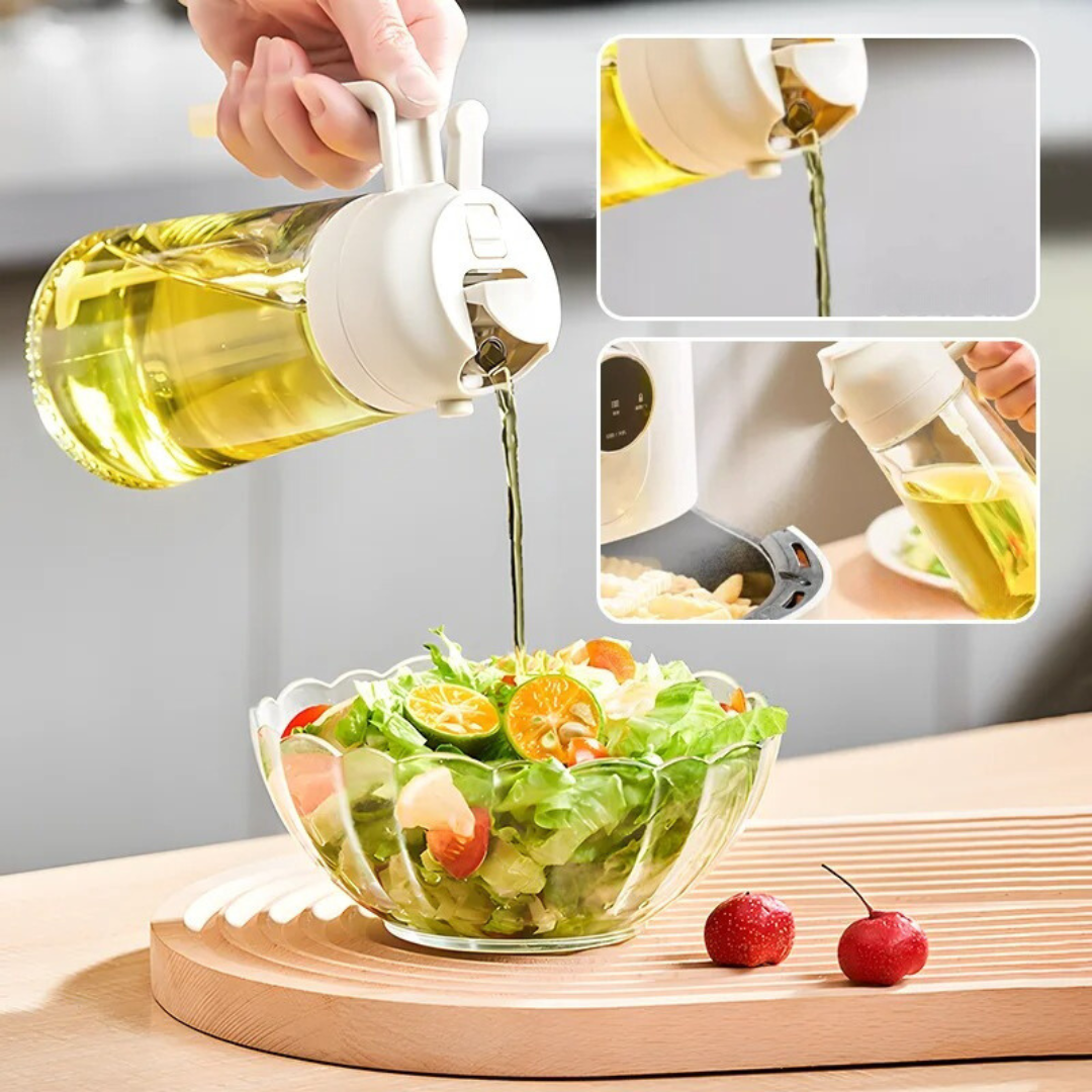 2-in-1 Oil Spray Bottle - TRENDVYO