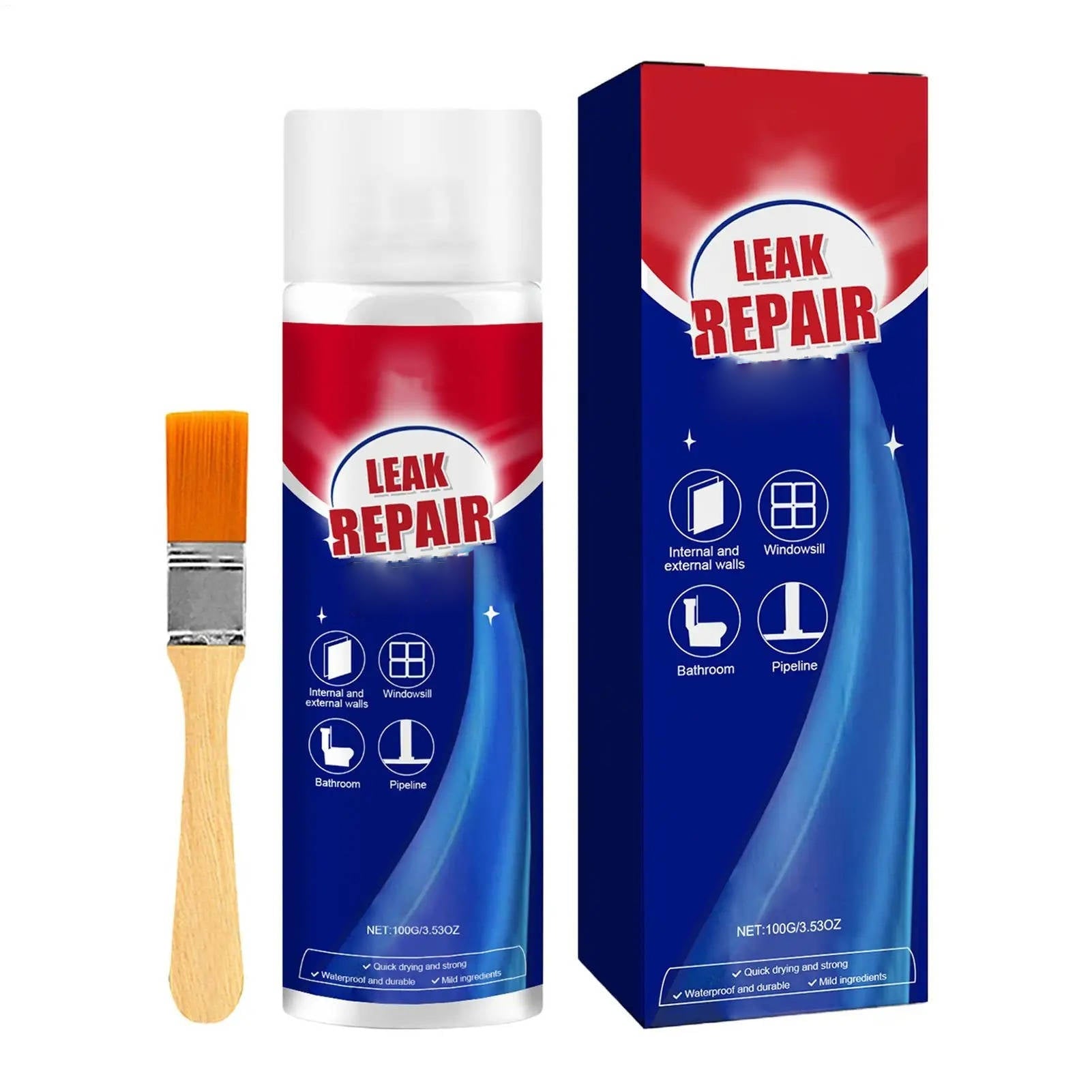 2 Set Leak Repair Waterproof Sealant Spray All Purpose - TRENDVYO