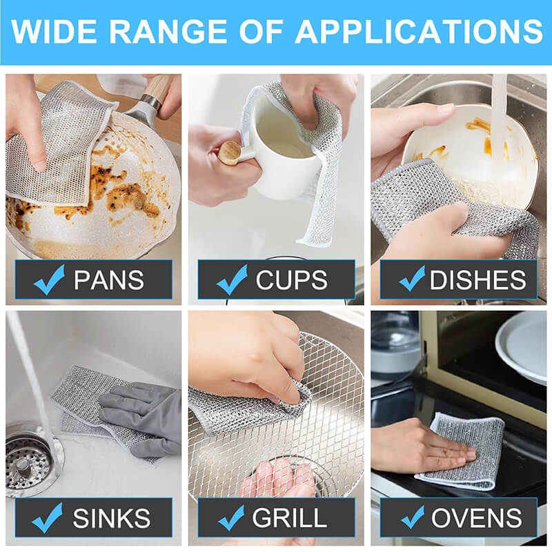 20 Pcs Cleaning Cloths - TRENDVYO