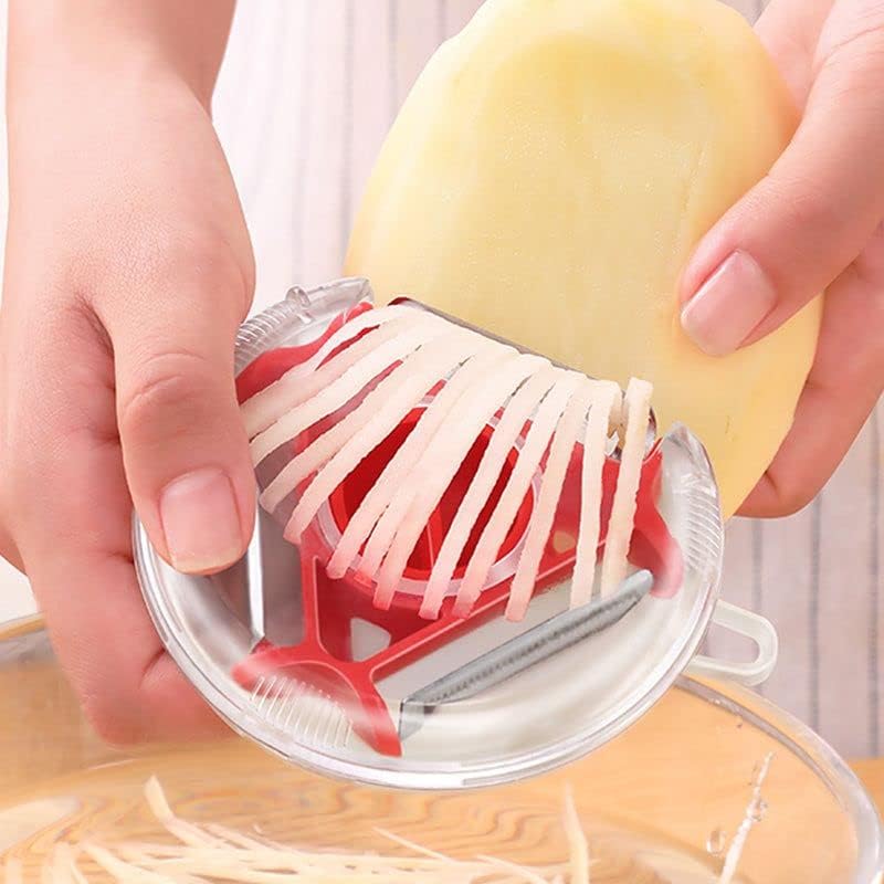 3-in-1 Vegetable Peeler Shredder Kitchen Tool - TRENDVYO