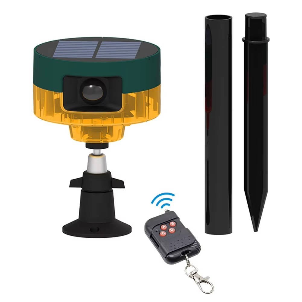 360 Degree Solar Repeller For Pigeon Bird Wild Boar Rabbit Deer - TRENDVYO