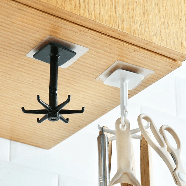360° Rotating Self-Adhesive Utility Hook - TRENDVYO