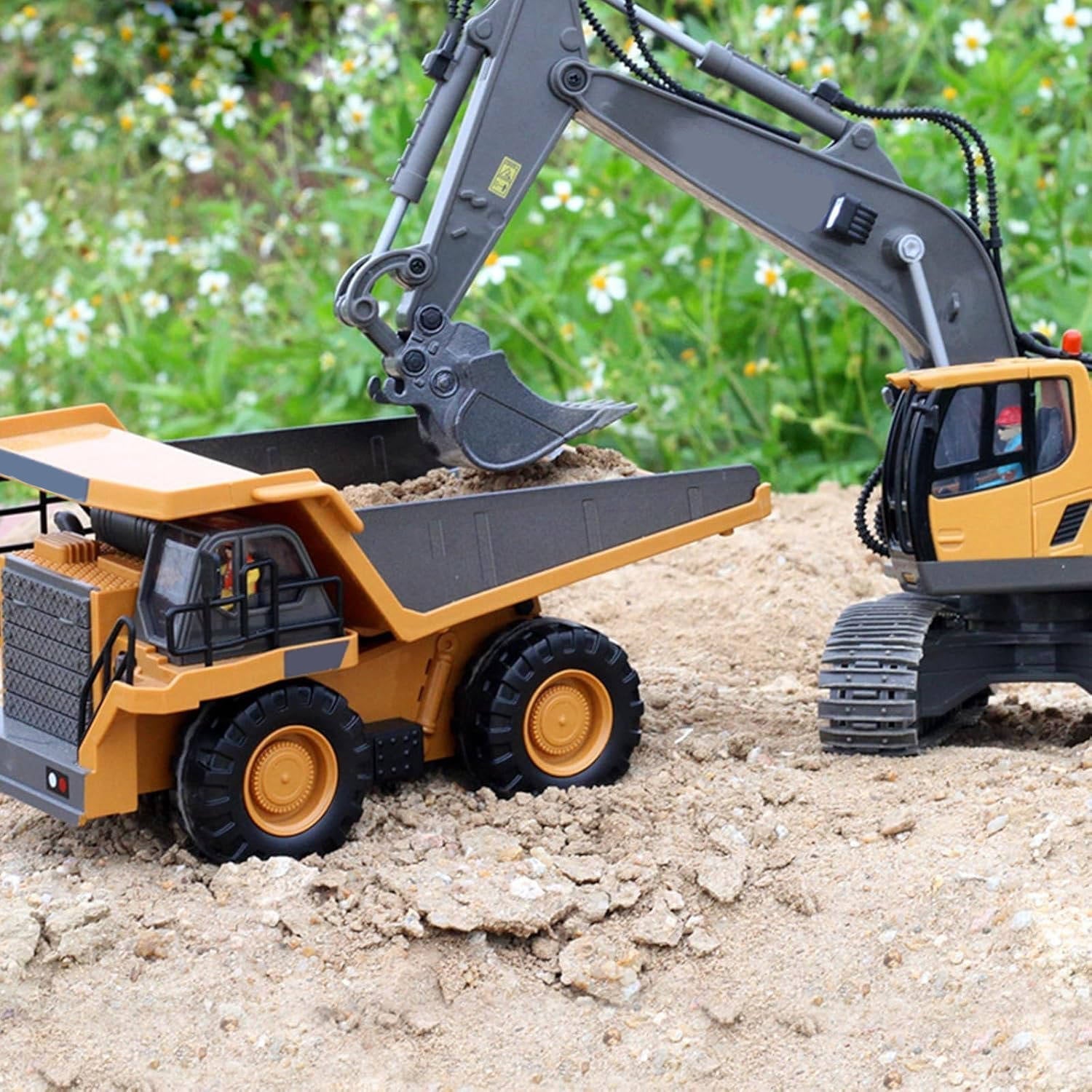 4WD Remote Control Excavator Bulldozer Dump - TRENDVYO