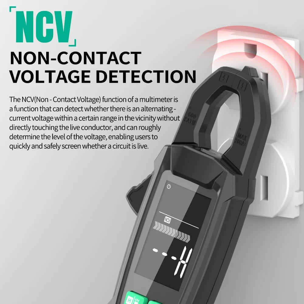 AC DC Clamp Electric Meter - TRENDVYO