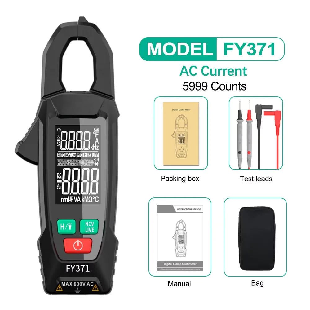 AC DC Clamp Electric Meter - TRENDVYO