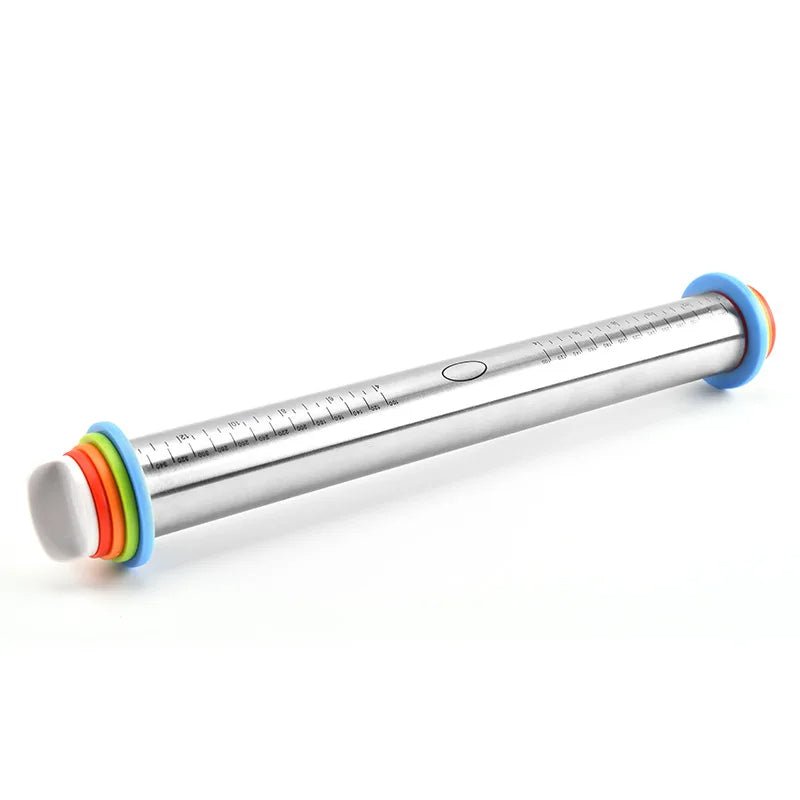 Adjustable Rolling Pin with Rings - TRENDVYO