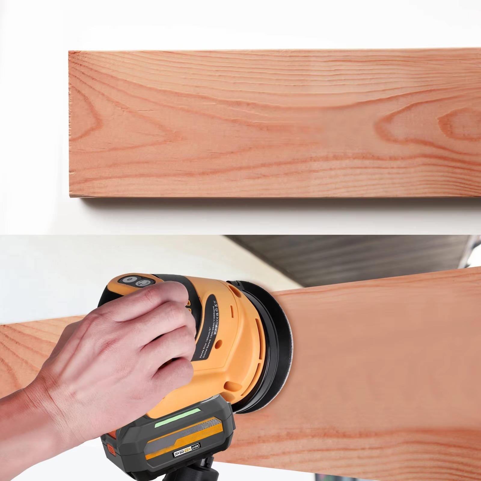 Brushless Orbital Electric Sander - TRENDVYO