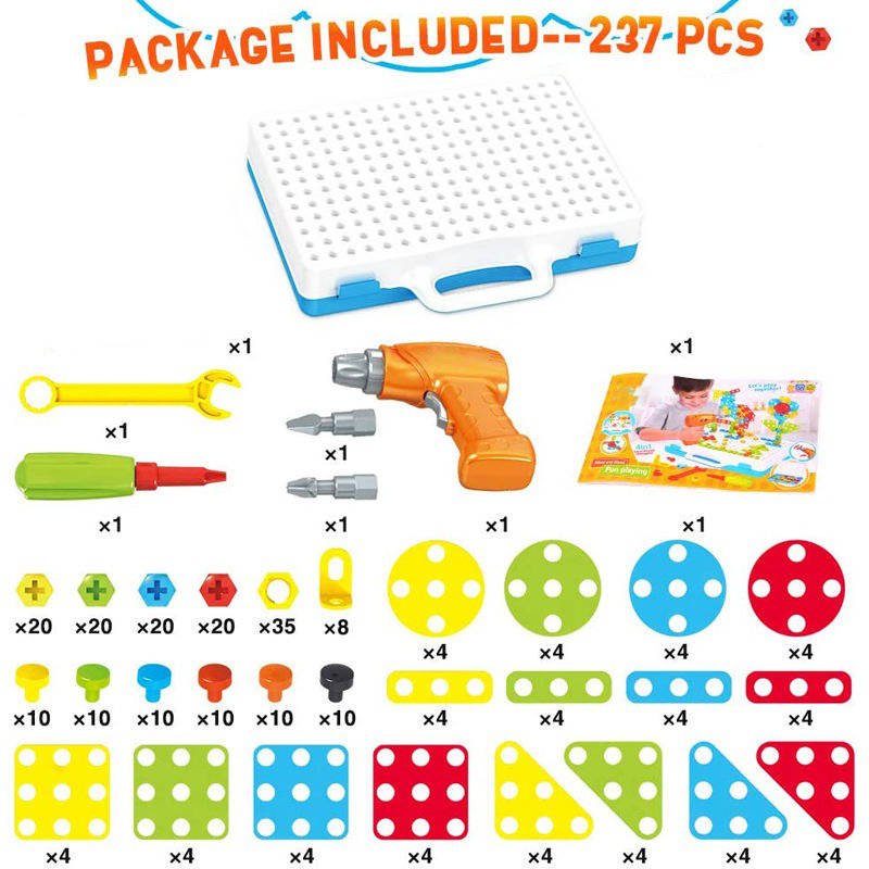 Building Toys for Kids 237pcs - TRENDVYO