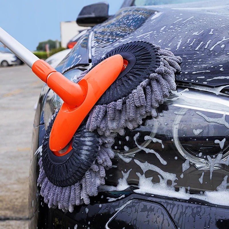 Car Wash Brush with Rotating Head - TRENDVYO