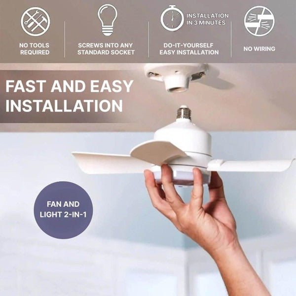 Ceiling-mounted fan - TRENDVYO
