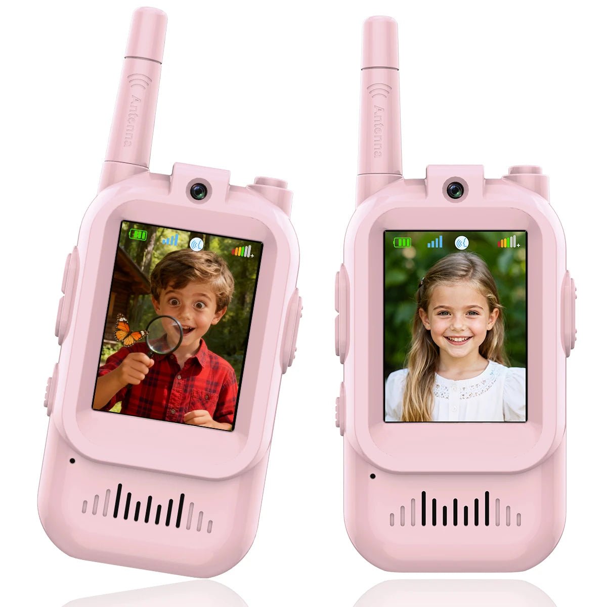 Childrens 2 Pack Video Walkie Talkie - TRENDVYO