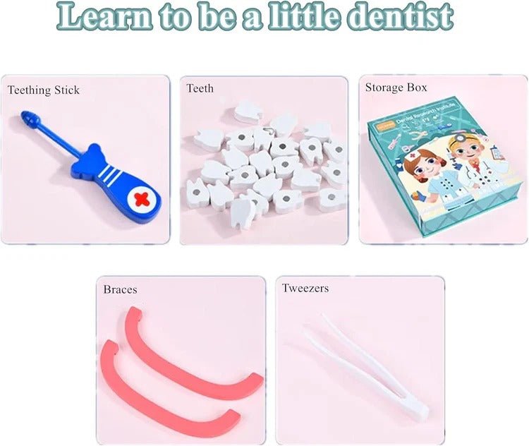 Children’s Dentist Role-Play Kit - TRENDVYO