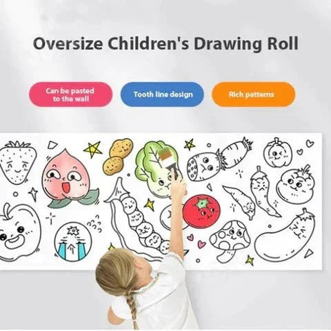 Children's Drawing Roll - TRENDVYO