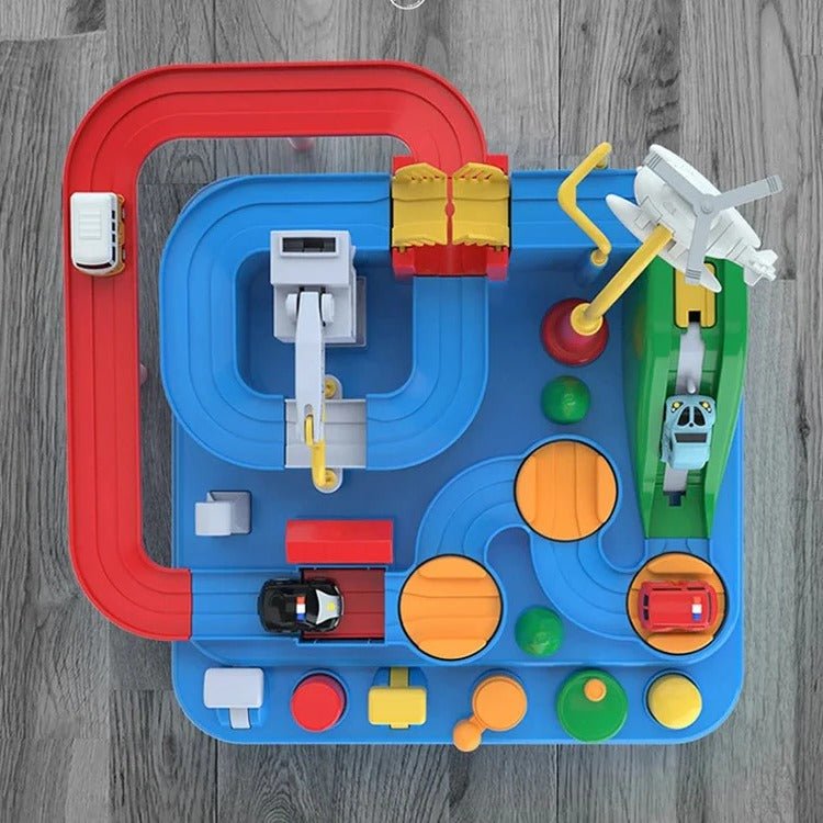 Children’s Mechanical Vehicle Track Game - TRENDVYO
