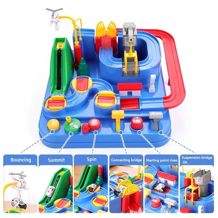 Children’s Mechanical Vehicle Track Game - TRENDVYO