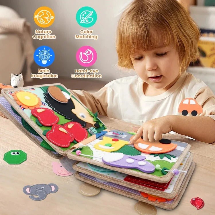 Children’s Sensory Activity Story Book - TRENDVYO
