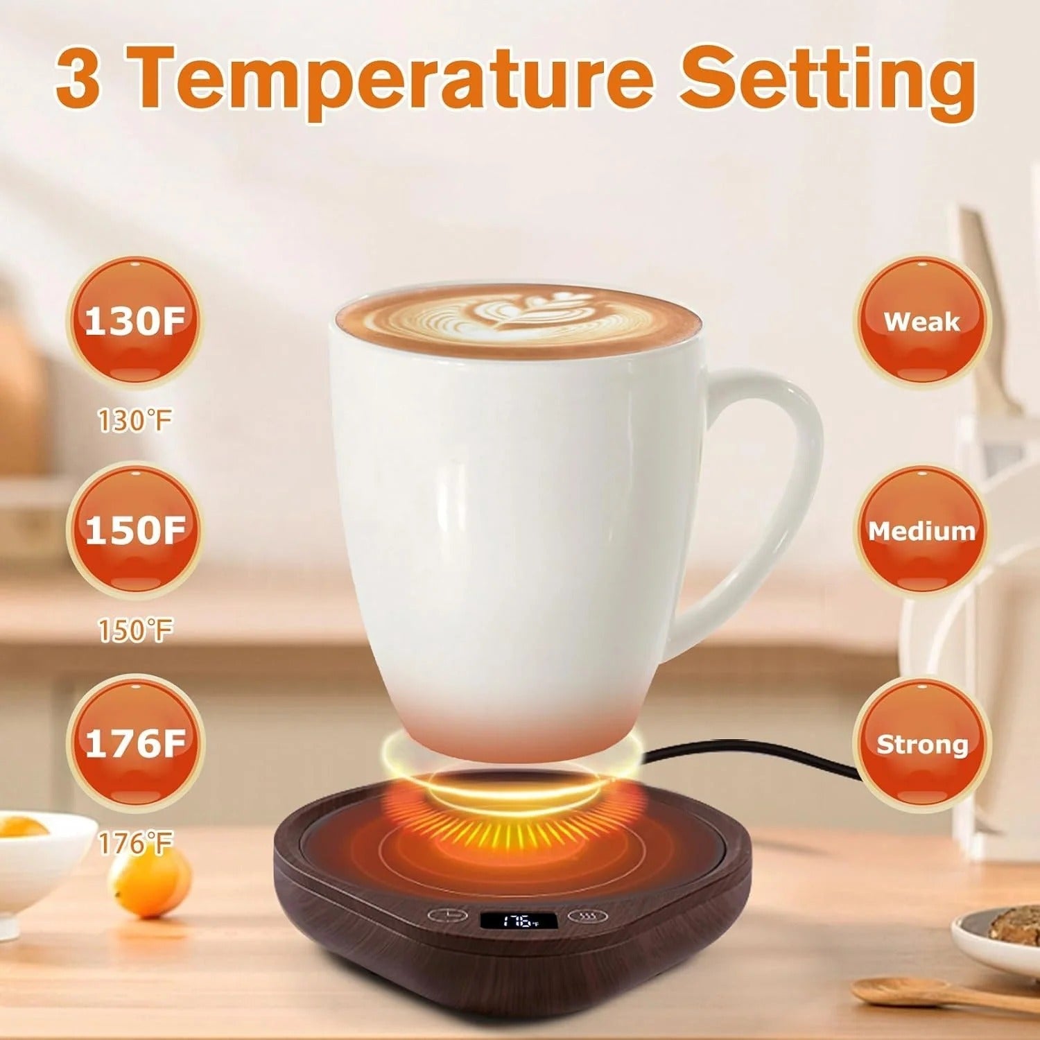Coffee Mug Warmer Set - TRENDVYO