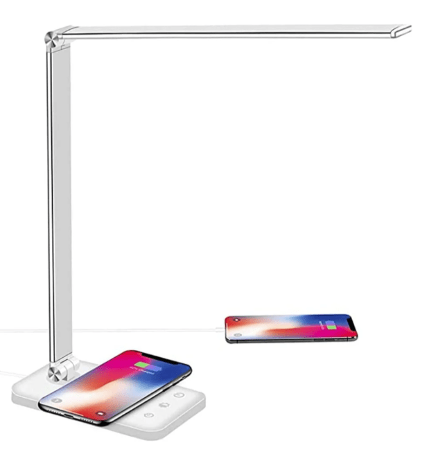 Contemporary Adjustable LED Table Lamp With Charging Function - TRENDVYO