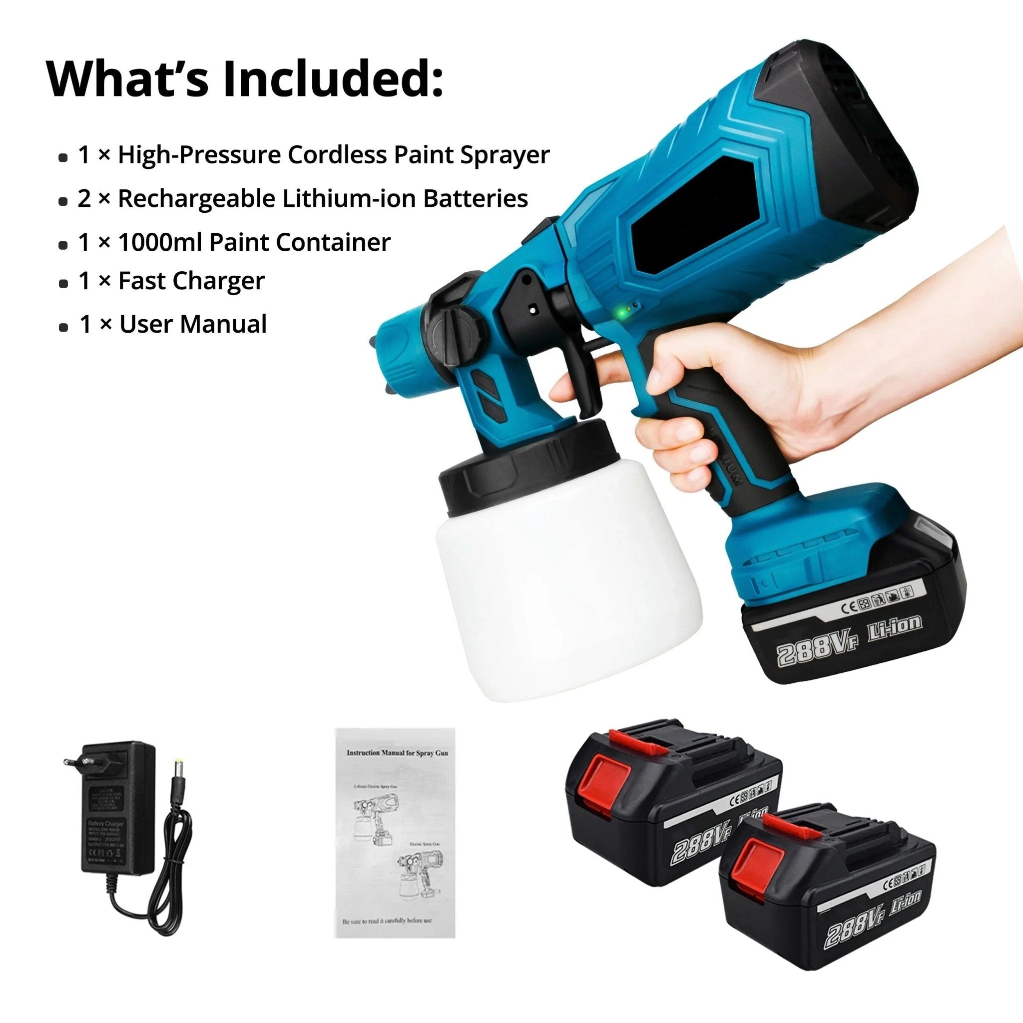 Cordless Paint Sprayer - TRENDVYO