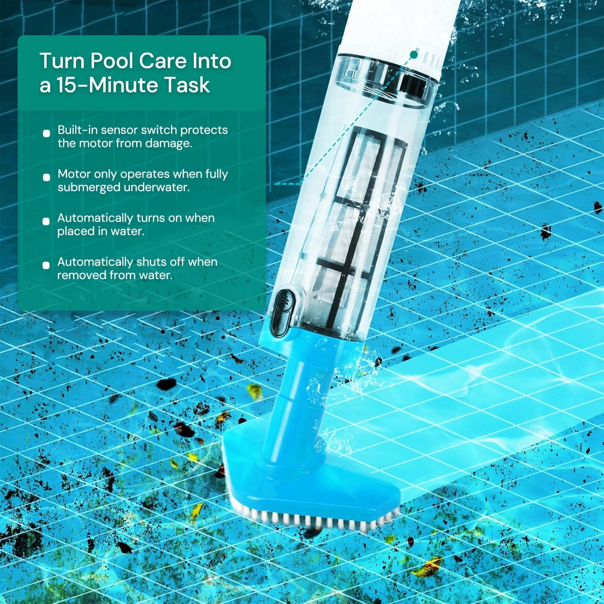 Cordless Pool Cleaner - TRENDVYO