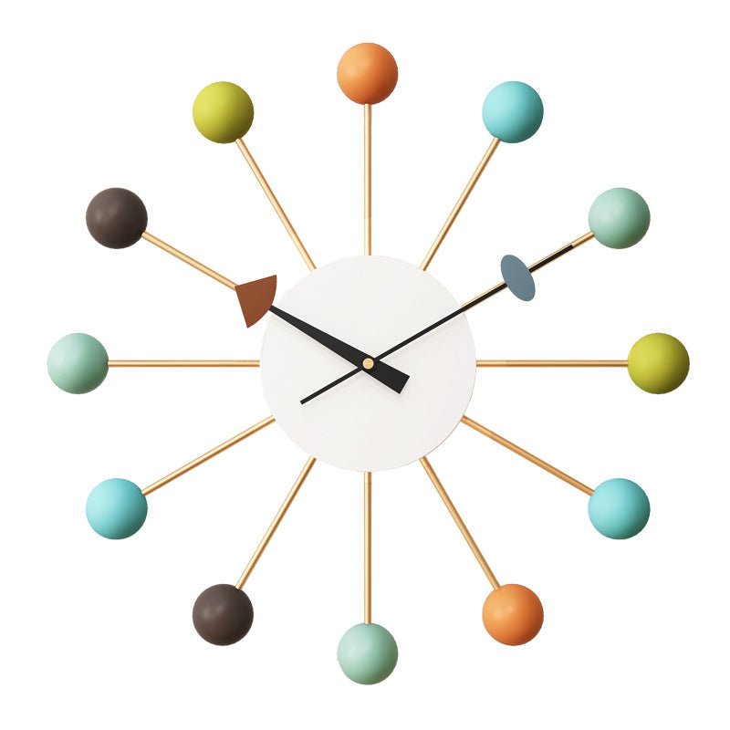Decorative Large Silent Wall Clock For The Living Room - TRENDVYO
