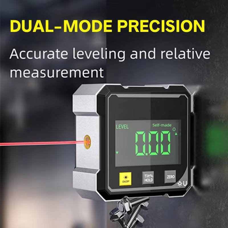 Digital Angle Finder with Laser Level - TRENDVYO