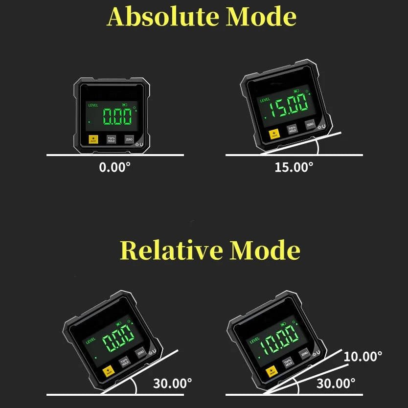 Digital Angle Finder with Laser Level - TRENDVYO