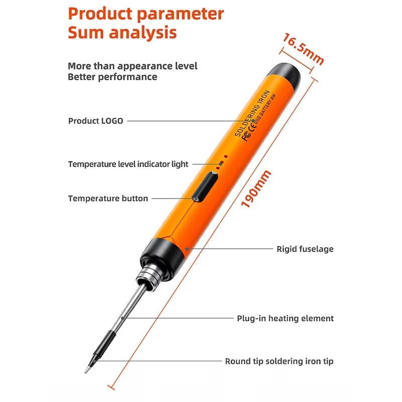 Digital Electric Soldering Iron Set - TRENDVYO