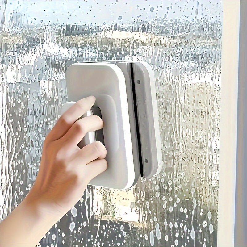 Double-sided magnetic window squeegee for double glazing - TRENDVYO