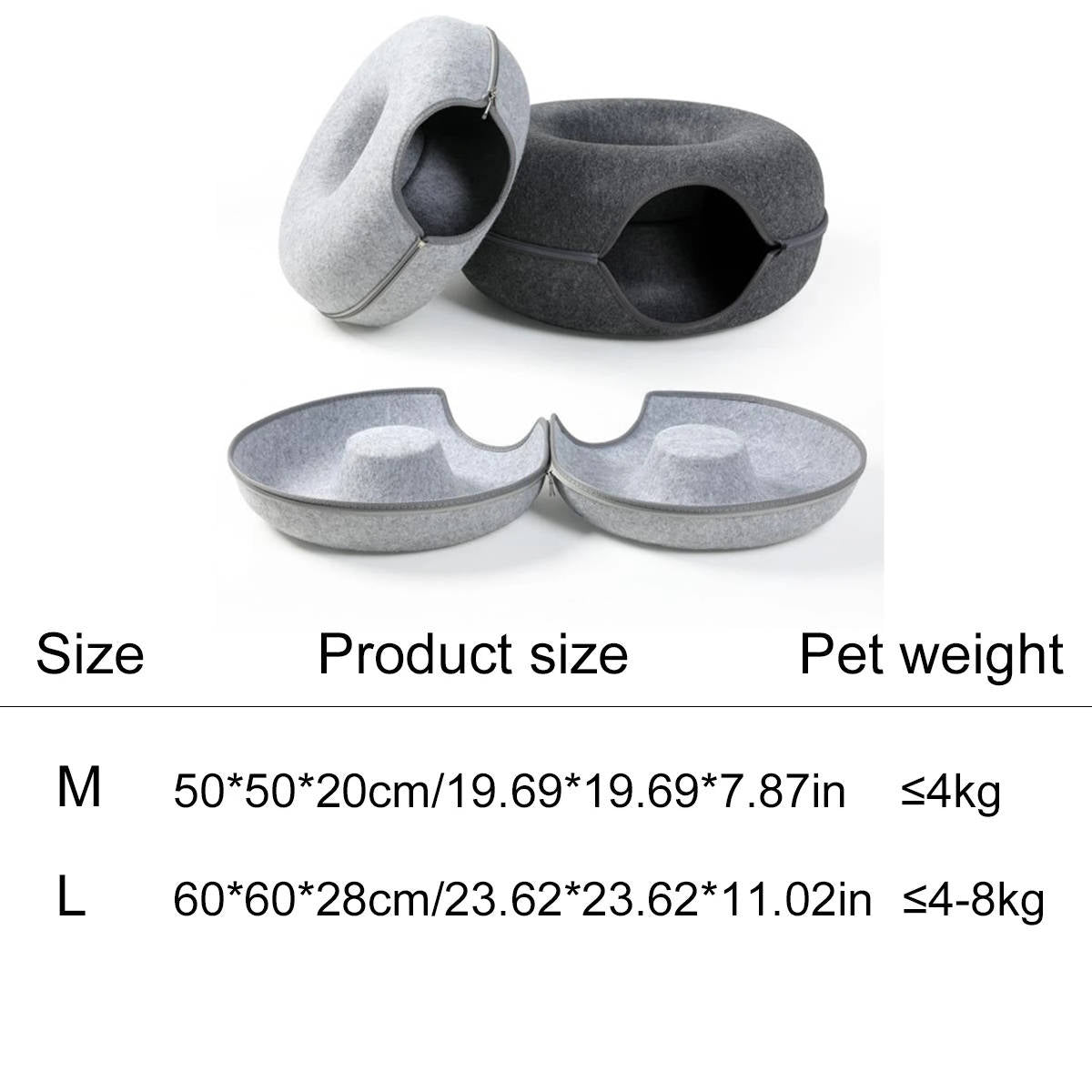 Donut Cat Bed