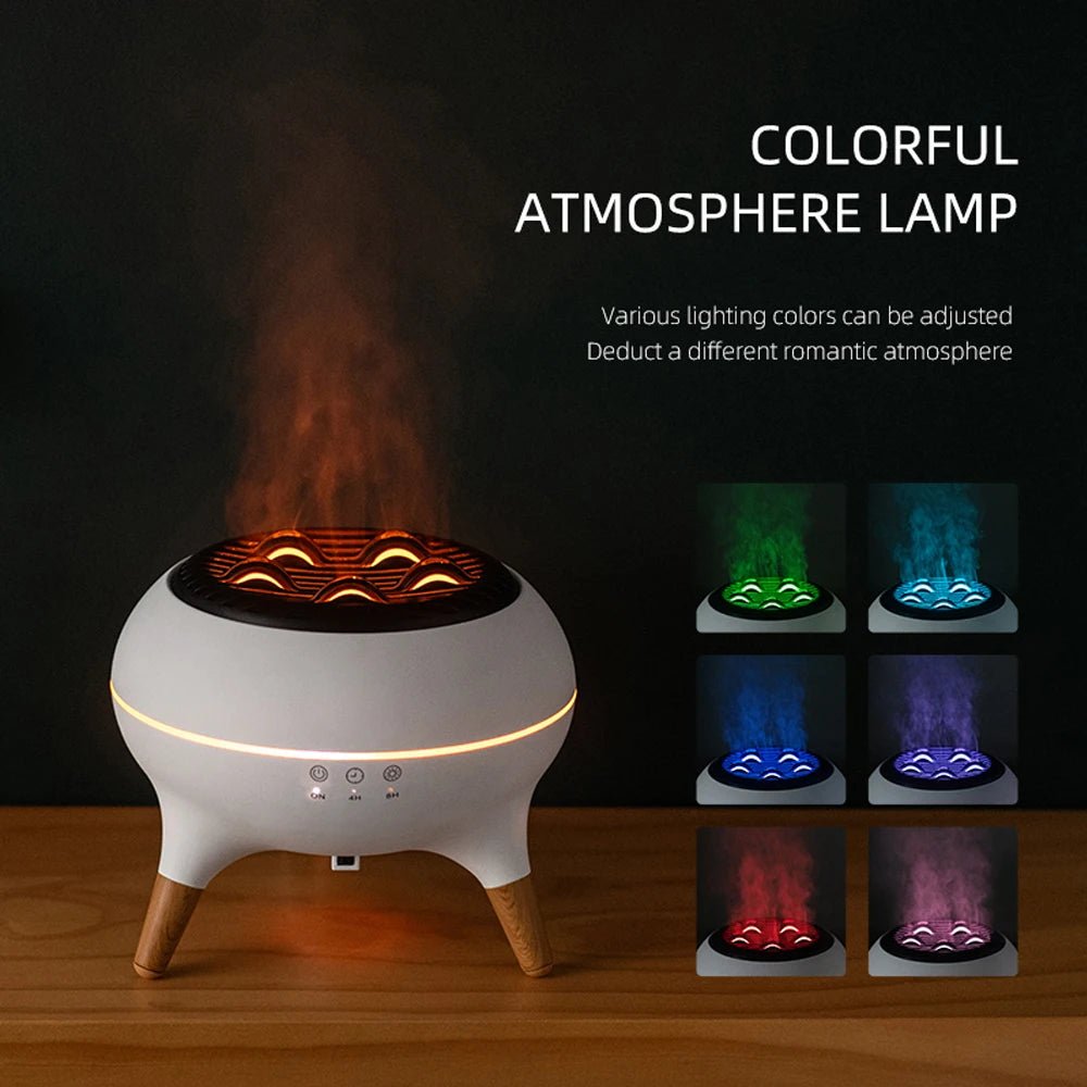 Dynamic Jellyfish Flame Aroma Diffuser - TRENDVYO