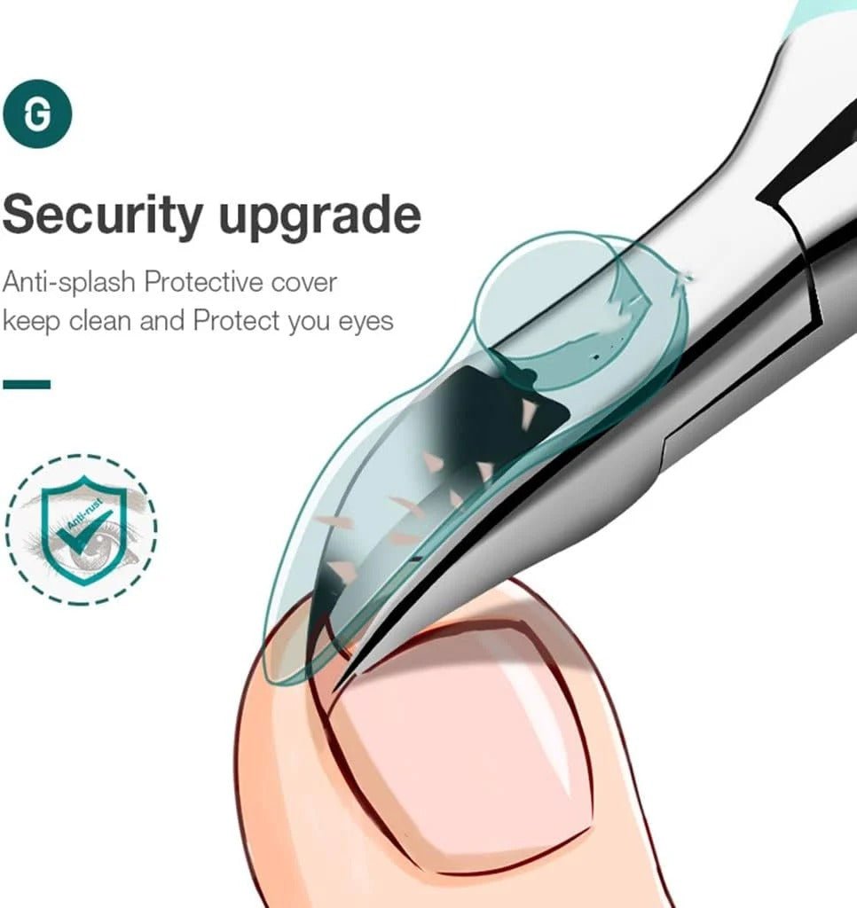 Easy-Use Toenail Clippers for Seniors - Perfect for Thick & Ingrown Nails - TRENDVYO