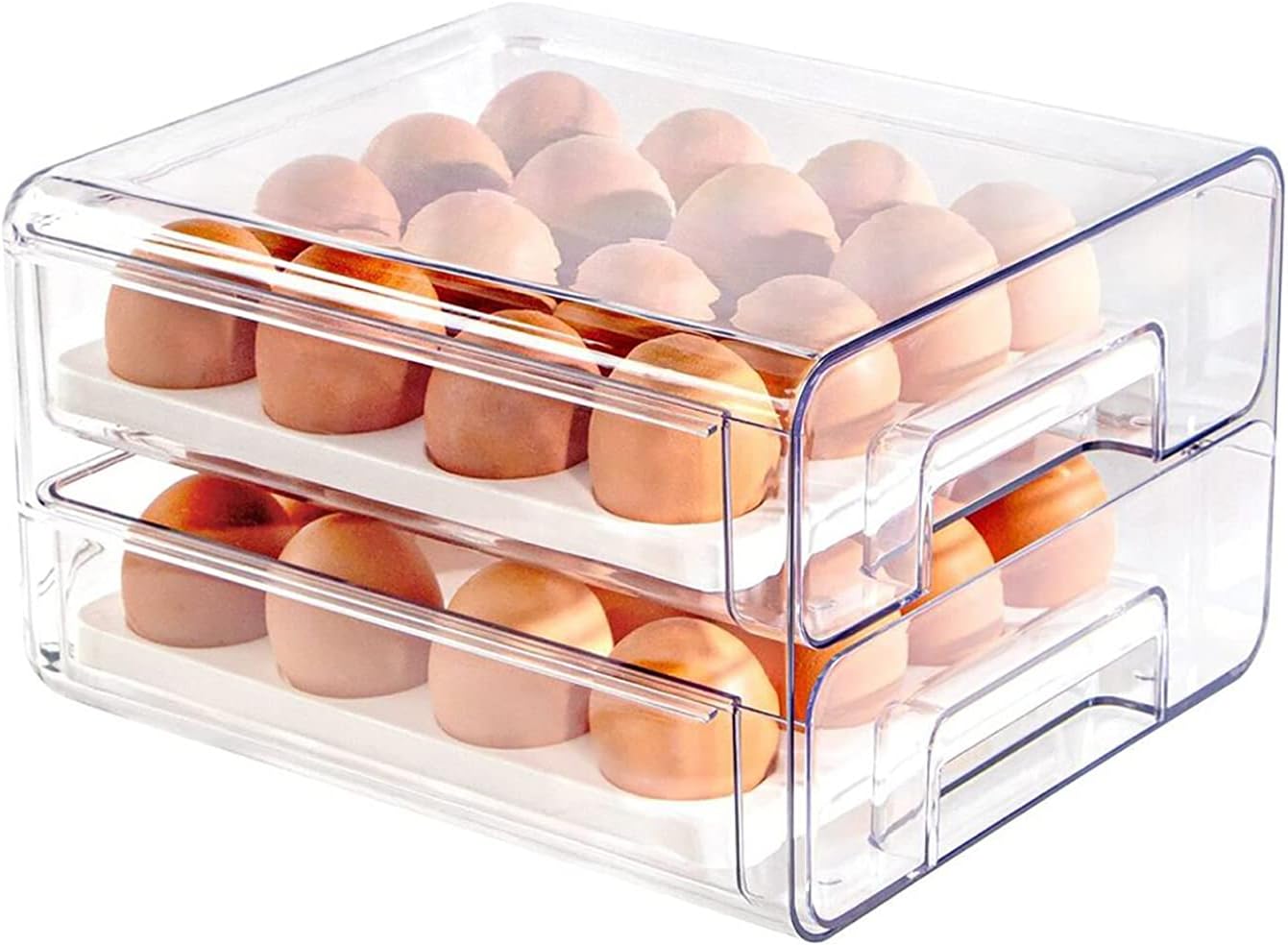 Egg Container Holder For Fridge - TRENDVYO