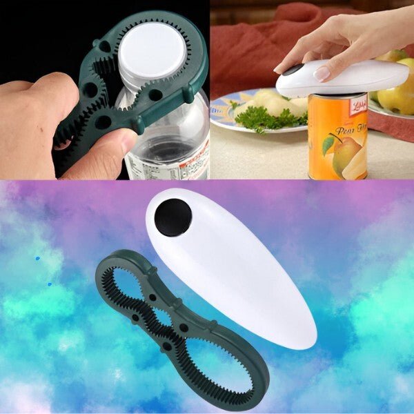 Electric Can Opener and Bottle Opener - TRENDVYO