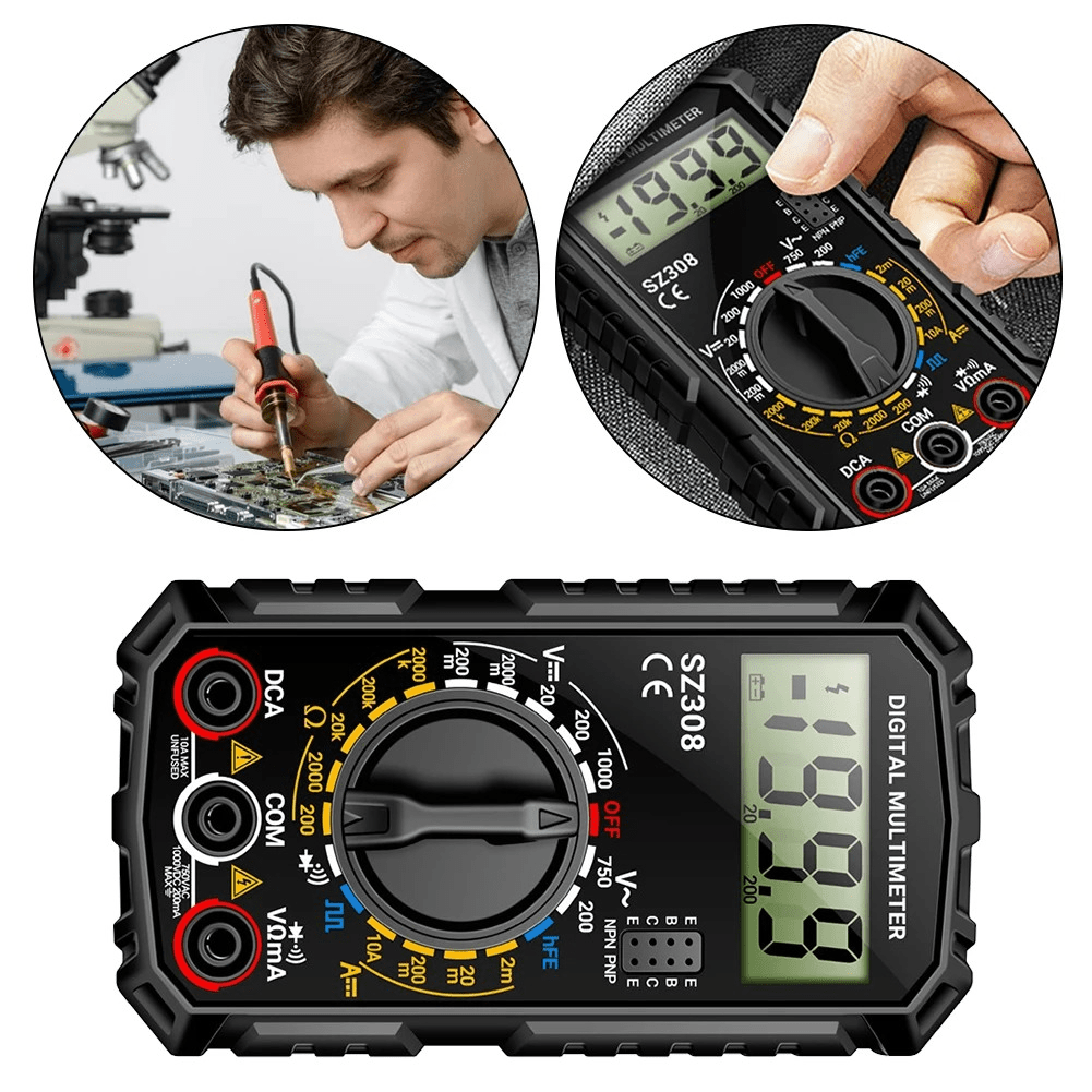 Electrical Test Kit With Digital Multimeter - TRENDVYO