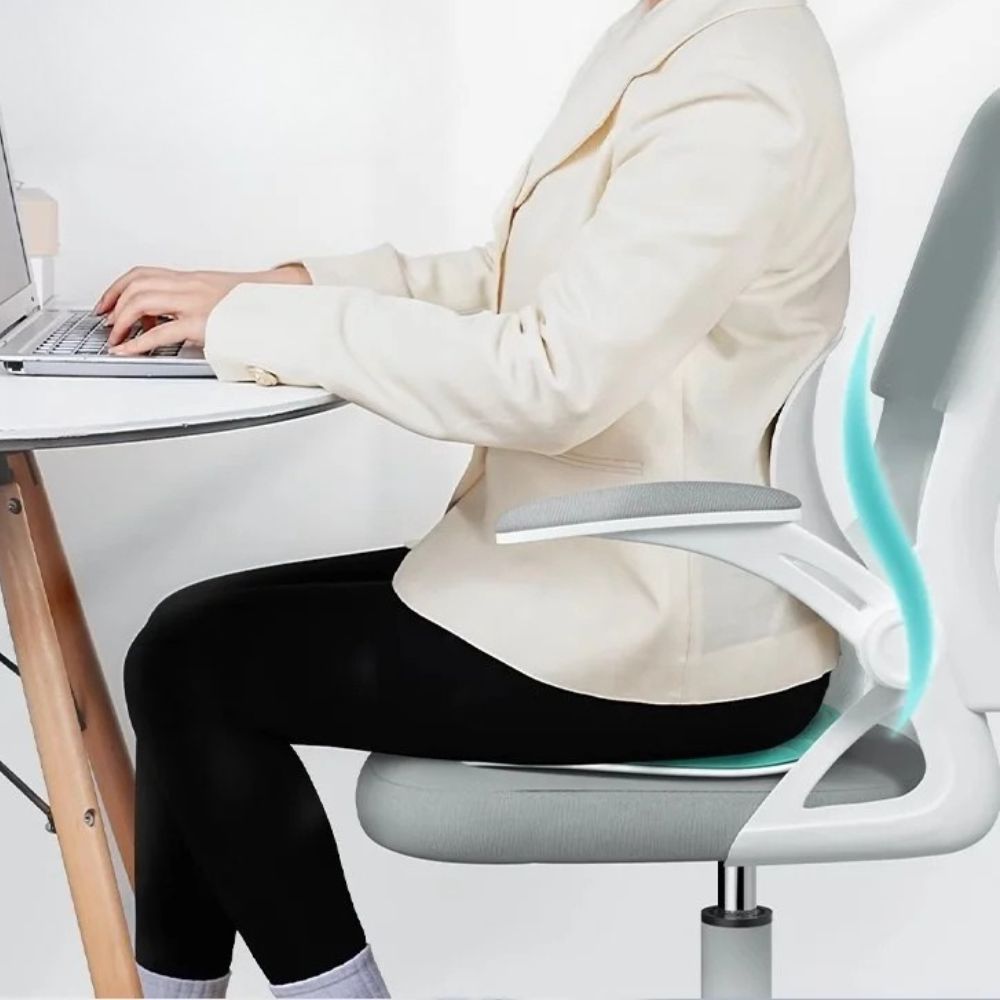 Ergonomic Office Chair Posture Corrector Seat with Backrest - TRENDVYO