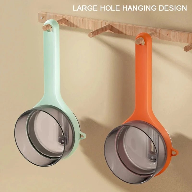 Ergonomic Storage Vegetable Peeler with Non Slip Grip - TRENDVYO