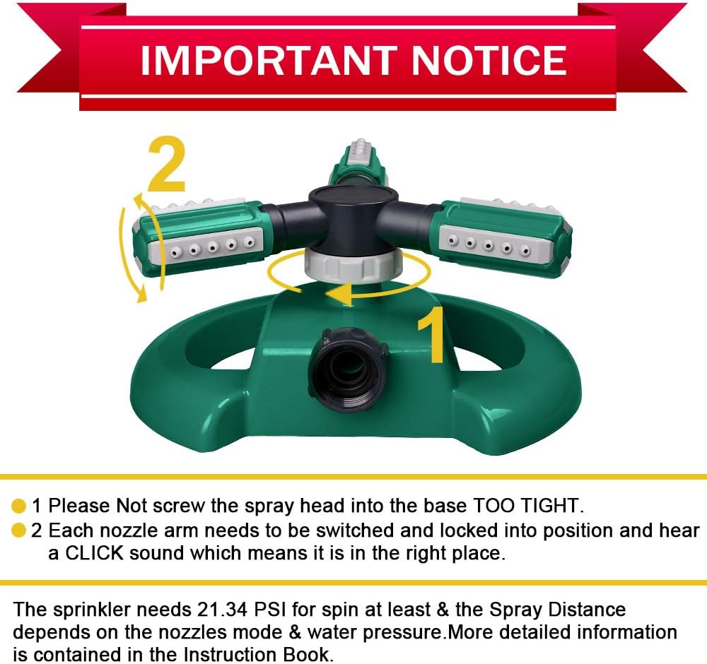 Garden Lawn Water Sprinkler - TRENDVYO