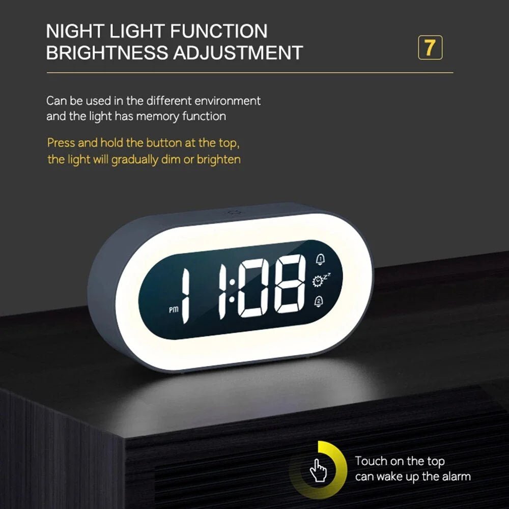Gentle Light Alarm Clock - TRENDVYO