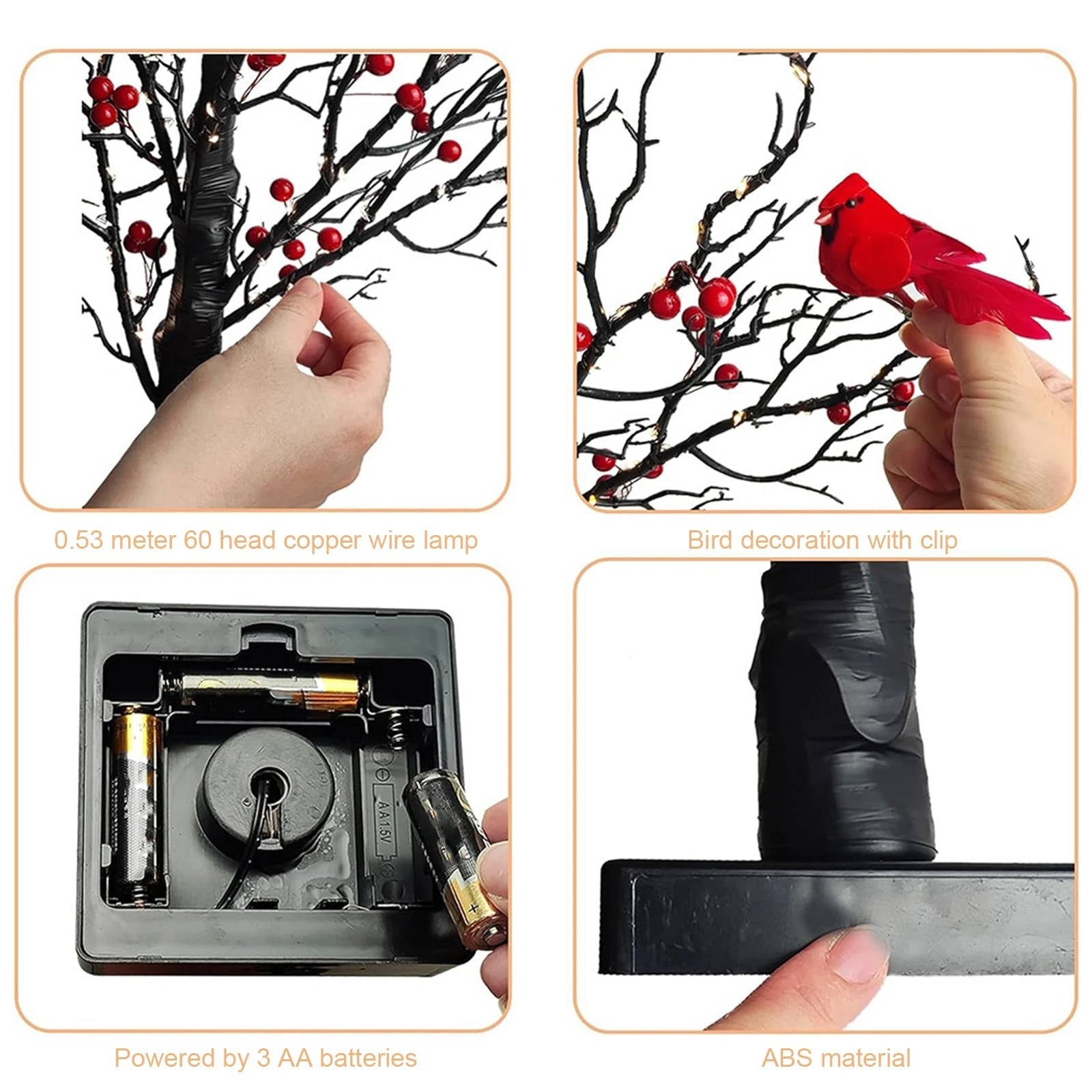 Glowing Tree Decorative Trees - TRENDVYO