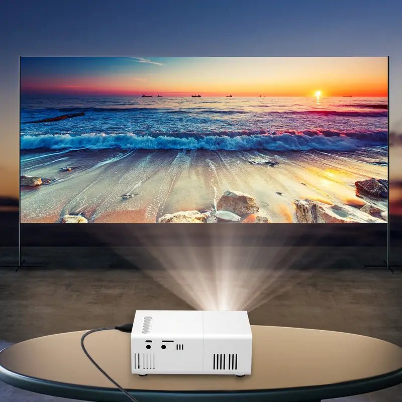 HD 720P - Fast Focus, Portable Projector - TRENDVYO