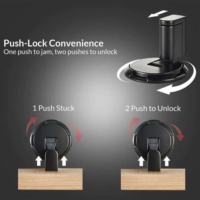 Heavy Duty Adjustable Door Stopper - TRENDVYO