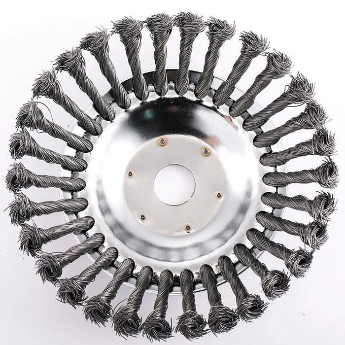 Heavy-Duty Wire Weeding Wheel - TRENDVYO