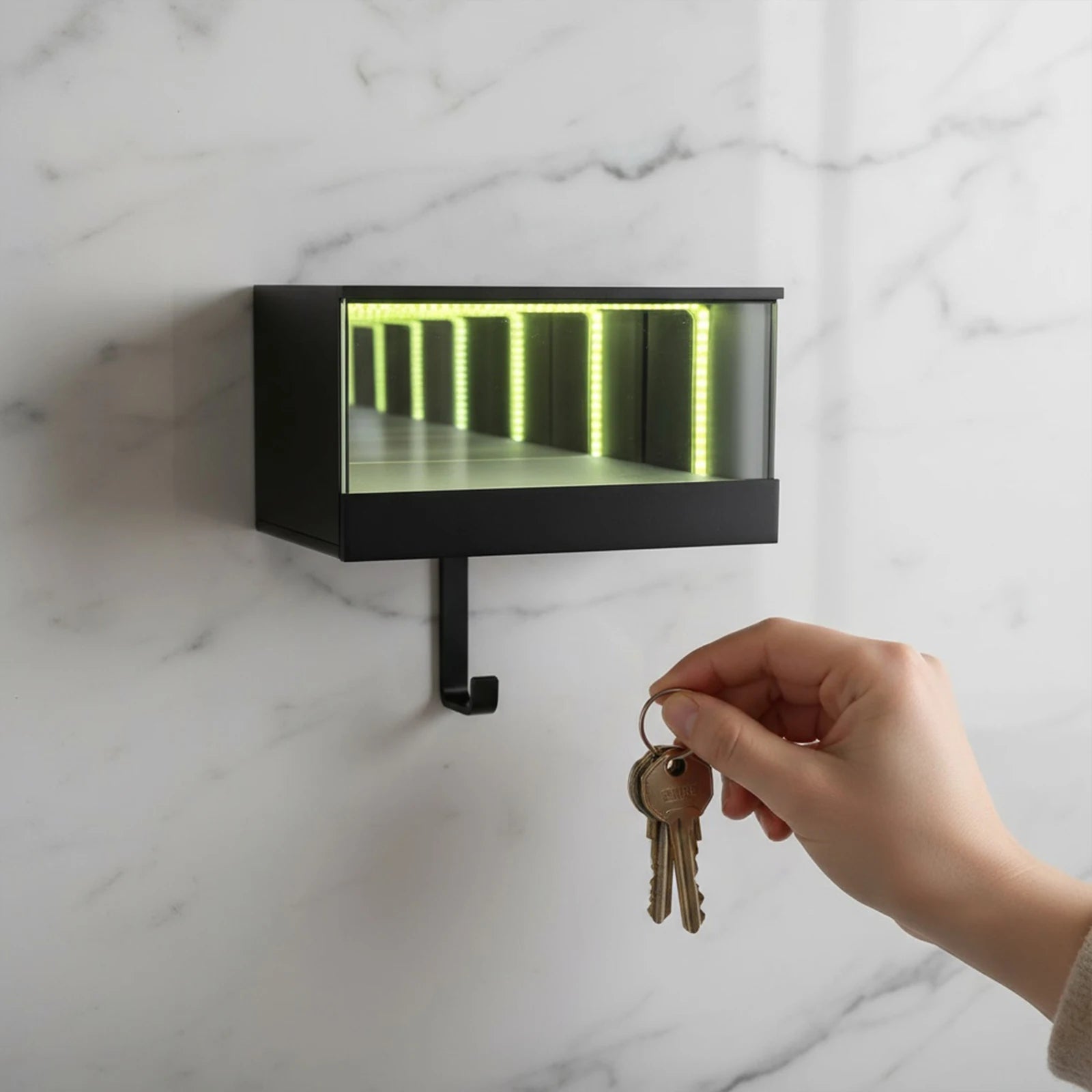 Infinity LED 3D Printed Car Key Holder - TRENDVYO