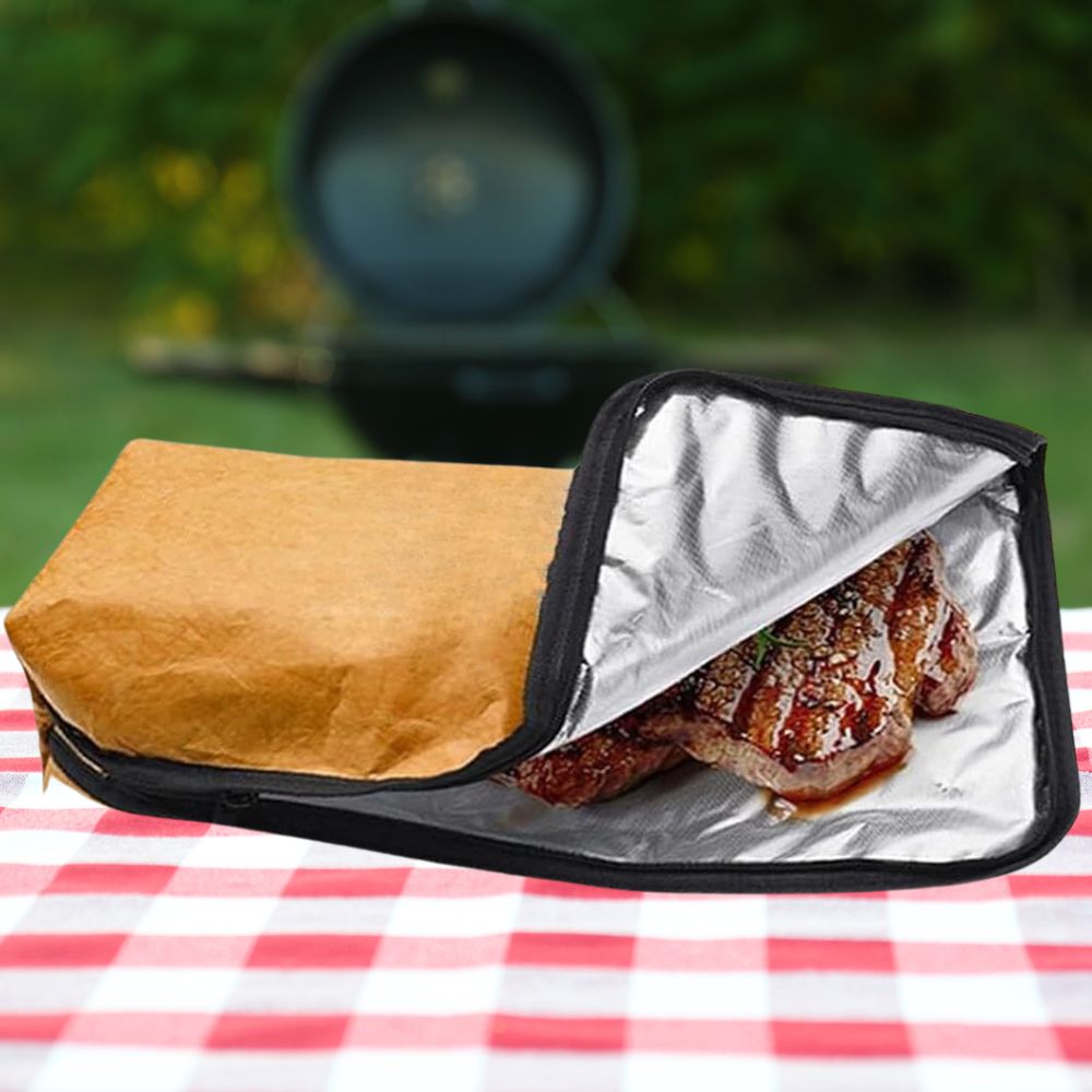 Insulated BBQ Meat Resting Blanket Bag with Handle - TRENDVYO