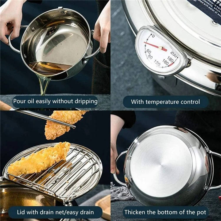 Japanese Deep Frying Pot - TRENDVYO