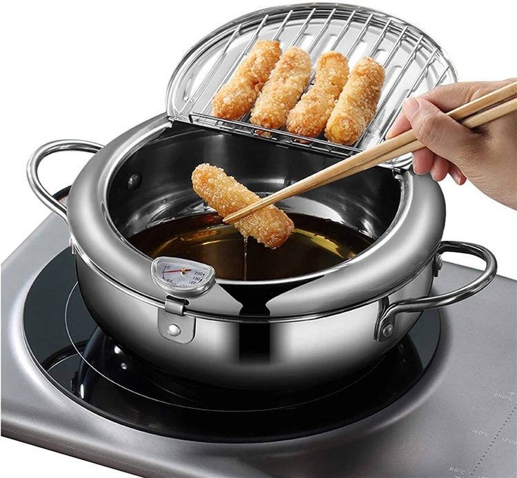 Japanese Deep Frying Pot - TRENDVYO